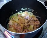 簡単♫鶏とキャベツのトマト煮作り方3写真
