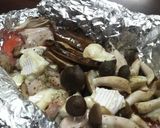 鮭とカマンベールの幸せきのこホイル焼き♪作り方5写真