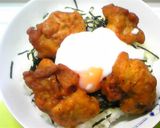 スピードランチ✿からあげ丼作り方3写真
