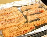 ベーコンのみりんパン粉焼き作り方2写真