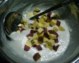 卵・牛乳入らず「さつまいも蒸しパン」作り方3写真