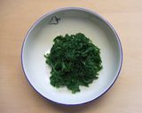 初摘春菊のお浸し作り方3写真