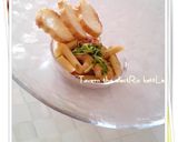 簡単にシェフのコク！海老のクリームパスタ作り方5写真