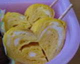 ハート型の❤卵焼き作り方6写真