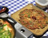 韓国　納豆チヂミ作り方6写真