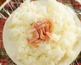 我が家の焼おにぎり♬チーズベーコン作り方3写真