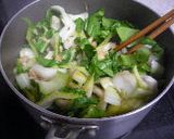 水不要☆　青梗菜と油揚げの煮びたし作り方4写真