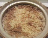 土鍋でグツグツ☆なめ茸炊き込みご飯作り方3写真