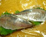 生姜たっぷり☆くるくる鯵寿司♪作り方9写真