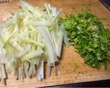 セロリのきんぴら作り方1写真