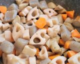 根菜ゴロゴロきんぴら🍚作り方4写真