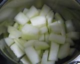 冬瓜と豚挽き肉の甘辛炒め作り方1写真