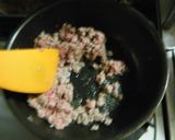 冬瓜と豚挽き肉の甘辛炒め作り方3写真