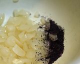 御飯がすすむぅ～ラッキョウ卵焼き。作り方1写真