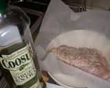 とり胸肉のオリーブオイル蒸し作り方4写真