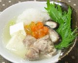 さっぱり鶏のみぞれ鍋(雪見鍋)作り方7写真