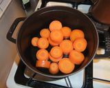 STAUBで、ニンジンの蒸しソテー作り方3写真
