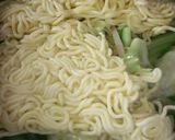 青椒肉絲1袋で、とろ～りあんかけ焼きそば作り方5写真