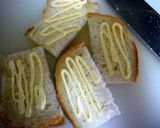 明太子トースト★冷凍パンでパーティ料理作り方3写真