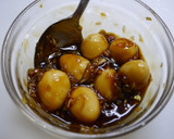 レンジで簡単！うずらで一瞬煮たまご作り方3写真