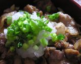 ポン酢でさっぱりとおろし豚丼♪作り方10写真
