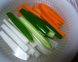 めんたい豆腐ディップde野菜スティック作り方3写真