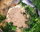 ランチに菊菜ちりめんサンドを持って行こう作り方3写真