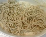 お蕎麦でラザニア作り方7写真