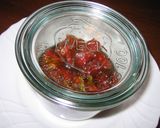 ドライトマトのハーブオイル浸け作り方3写真