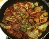 本格！具だくさんトマトソーススパゲティ作り方5写真
