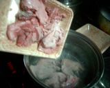やわらか牛すじ肉煮込み作り方2写真
