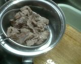 やわらか牛すじ肉煮込み作り方3写真