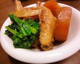 甘辛☆手羽先煮込み~大根入り~作り方10写真