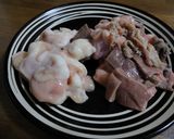 もつ鍋(白味噌ベース)作り方3写真