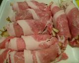 豚肉と牛蒡のワインスープ煮作り方1写真
