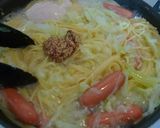 塩水鶏で作る!シュークルート風パスタ♪作り方7写真