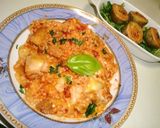 焼きチキン入りトマトリゾット作り方9写真