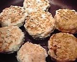 れんこんシャキシャキ!鶏つくねバーグ♪作り方6写真