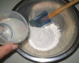 ルクエで作るコーンとブルーチーズ蒸しパン作り方3写真