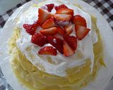 １歳の誕生日ケーキ☆家族ｄｅミルクレープ作り方12写真