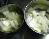 冬瓜と豚挽き肉のキムチ炒め作り方1写真