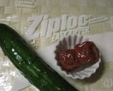 たたききゅうりの梅肉和え作り方1写真