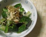 たたききゅうりの梅肉和え作り方4写真