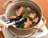 銅鍋てふてふで作る 豚の角煮作り方7写真