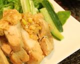 ルクエで簡単♪蒸し鶏のねぎポン酢ソース★作り方7写真
