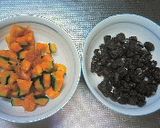 HBで♪相性抜群！かぼちゃレーズン食ぱん作り方1写真