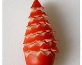 ウインナー1本で♪赤いクリスマスツリー☆作り方4写真