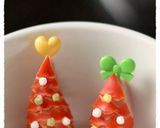 ウインナー1本で♪赤いクリスマスツリー☆作り方7写真