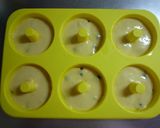 HM豆乳焼きドーナツ♪おから&甘納豆。作り方3写真