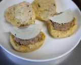 がんもdeチーズバーガー風サンド♪作り方6写真